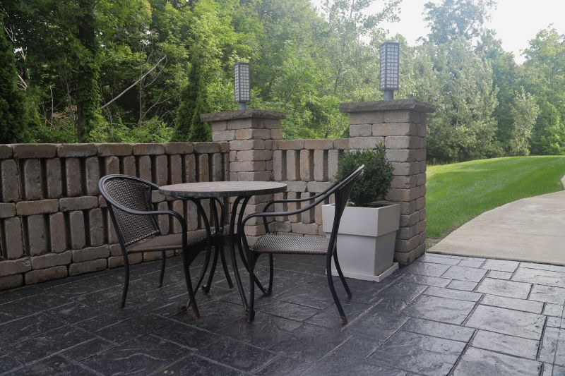 Decorative Finish Options For Concrete Patios And Decks
